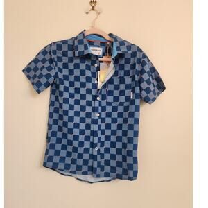 NWT Sovereign Code Boys Button Up Shirt Vacation Summer Surfer 10